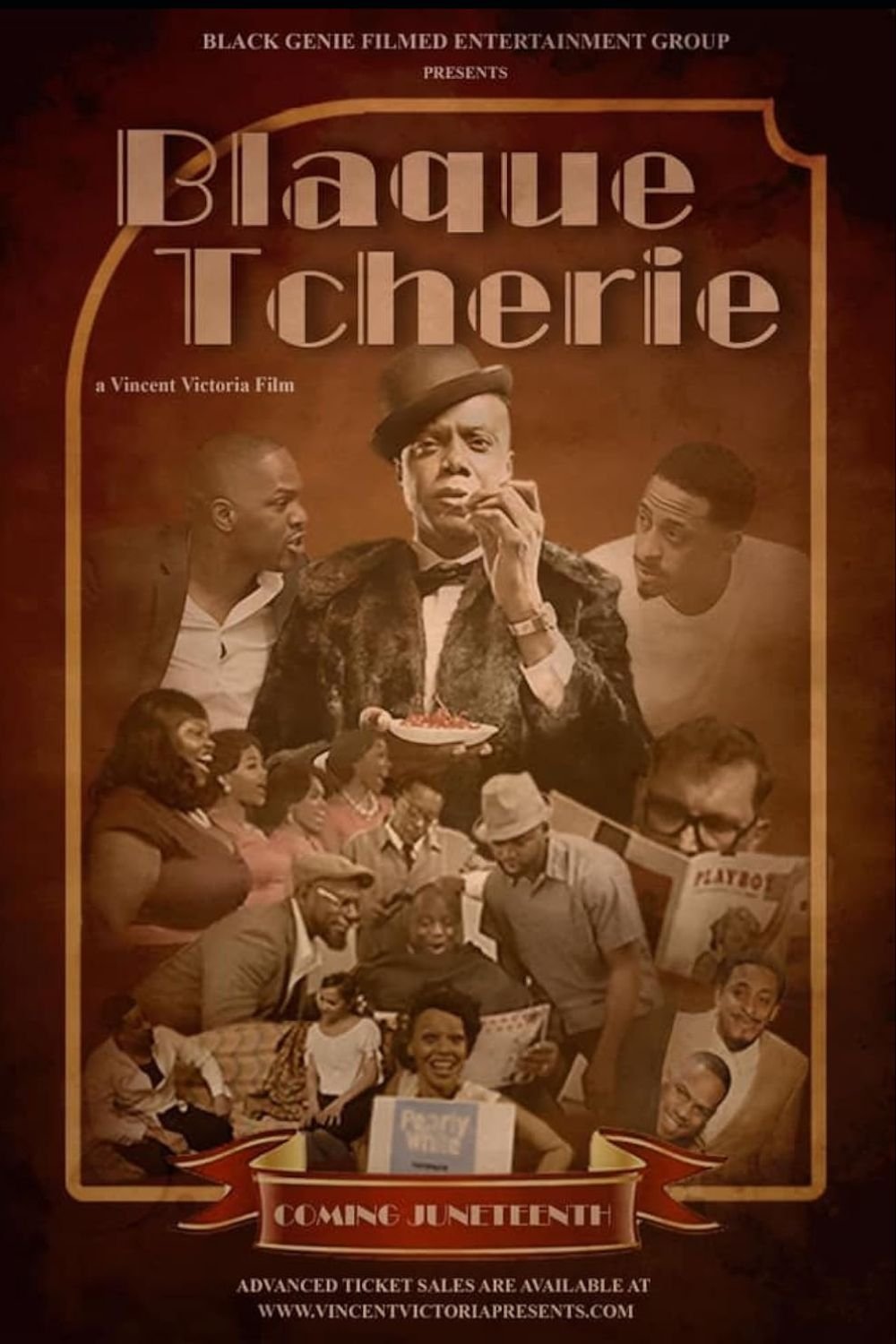 Poster de Blaque Tcherie: The Beginning of the African American Pin Up Girl