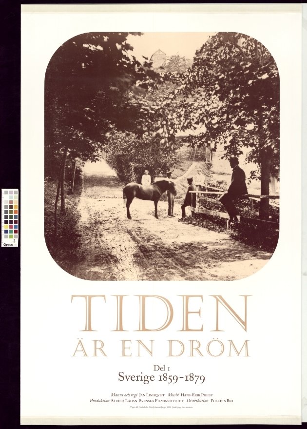 Poster de Tiden är en dröm - Del 1 Sverige 1859 - 1879