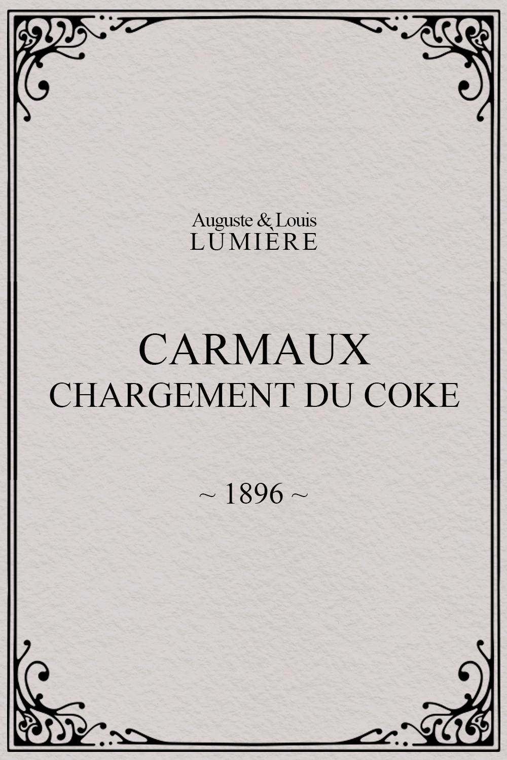 Poster de Carmaux, chargement du coke