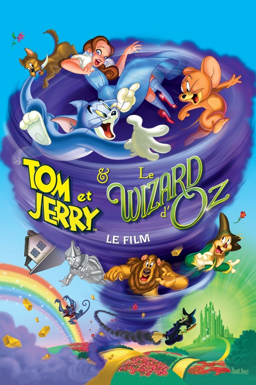 Affiche du film Tom et Jerry - Le magicien d'Oz