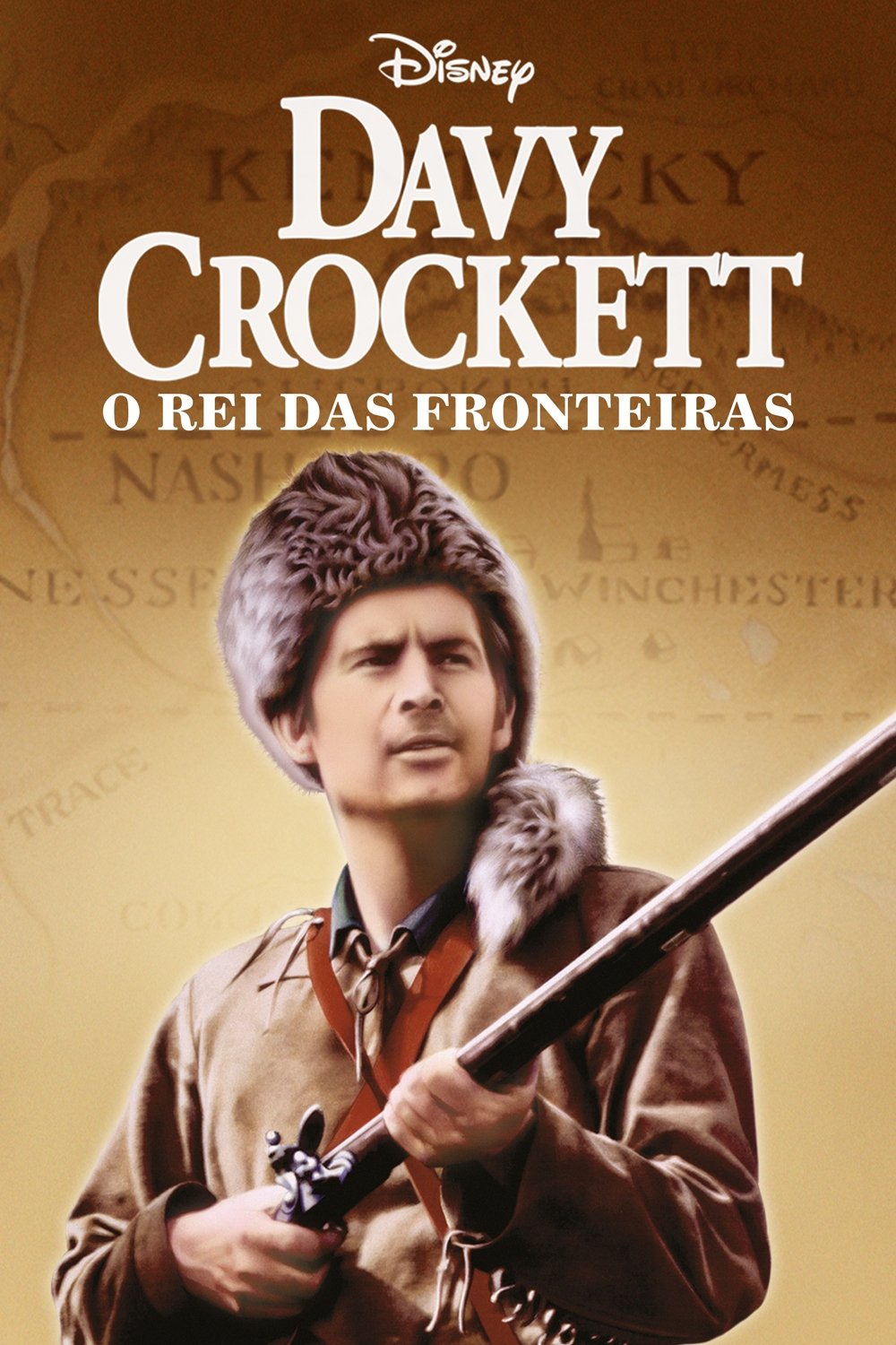 Poster de Davy Crockett, O Rei das Fronteiras