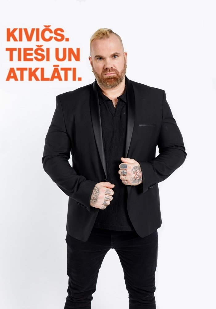 Poster de Kivičs.Tieši un atklāti