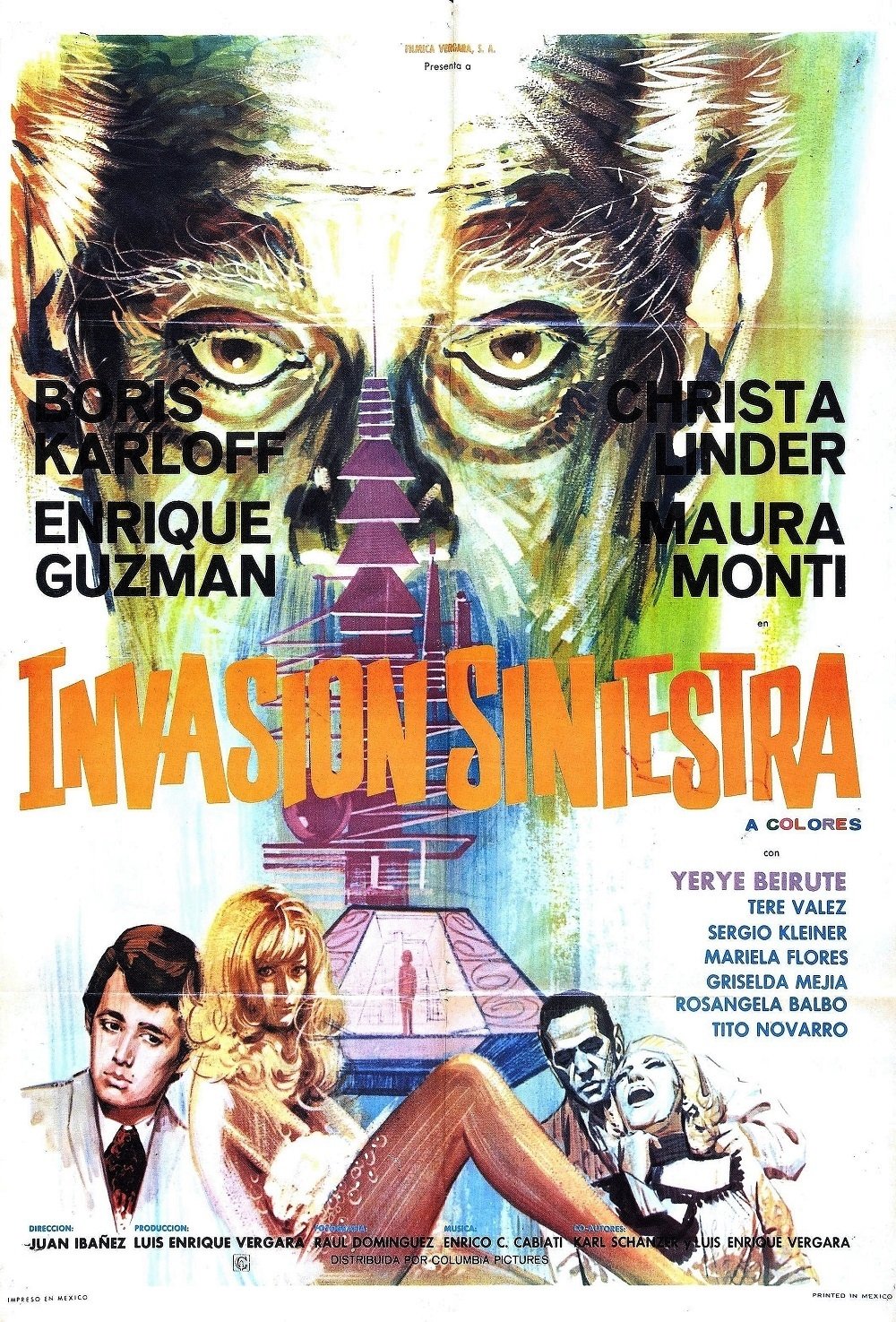 Affiche du film Invasión Siniestra