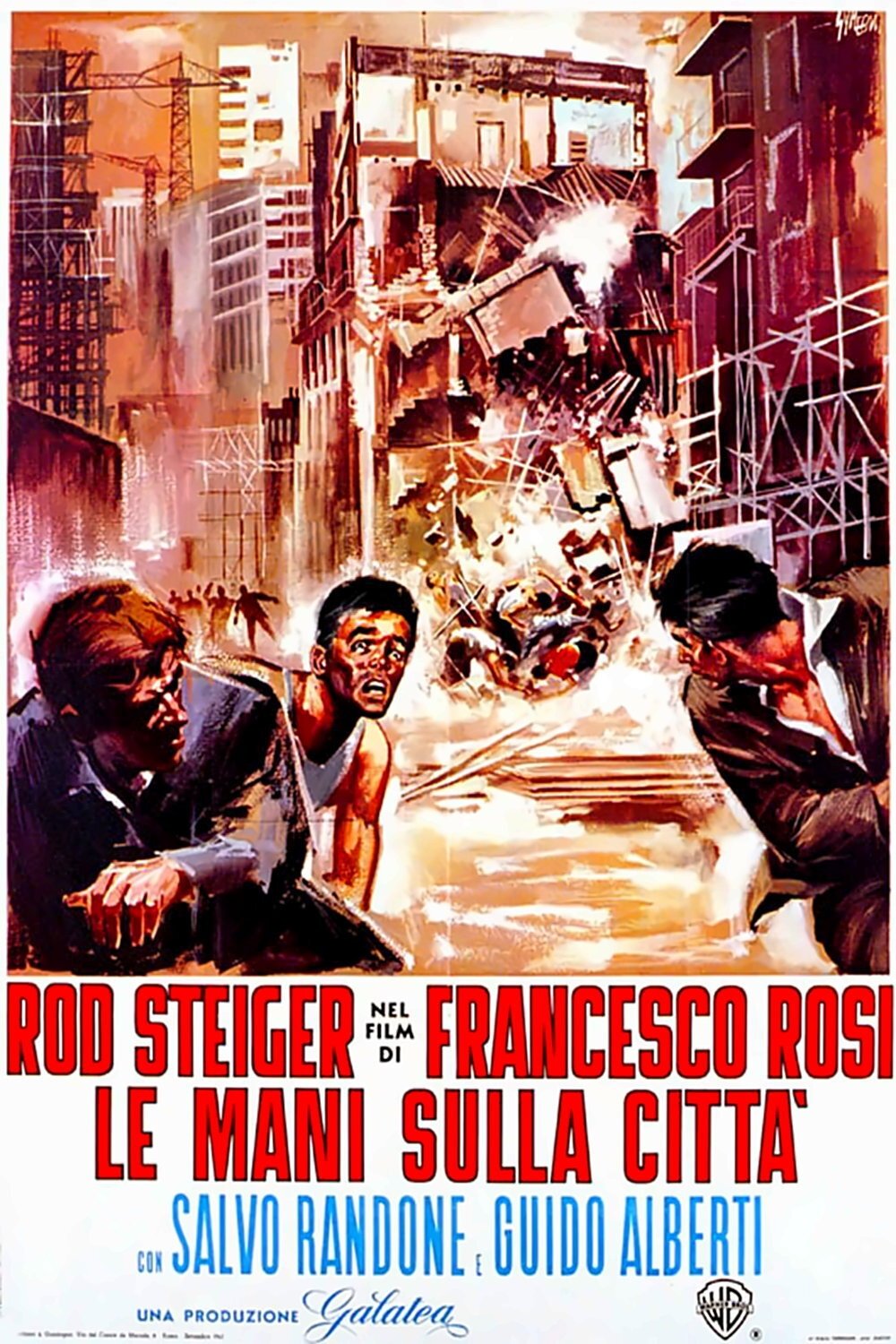 Poster de As Mãos Sobre a Cidade