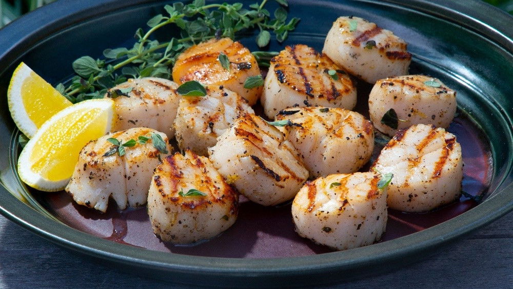 Pop's Pancakes and Symon's Scallops