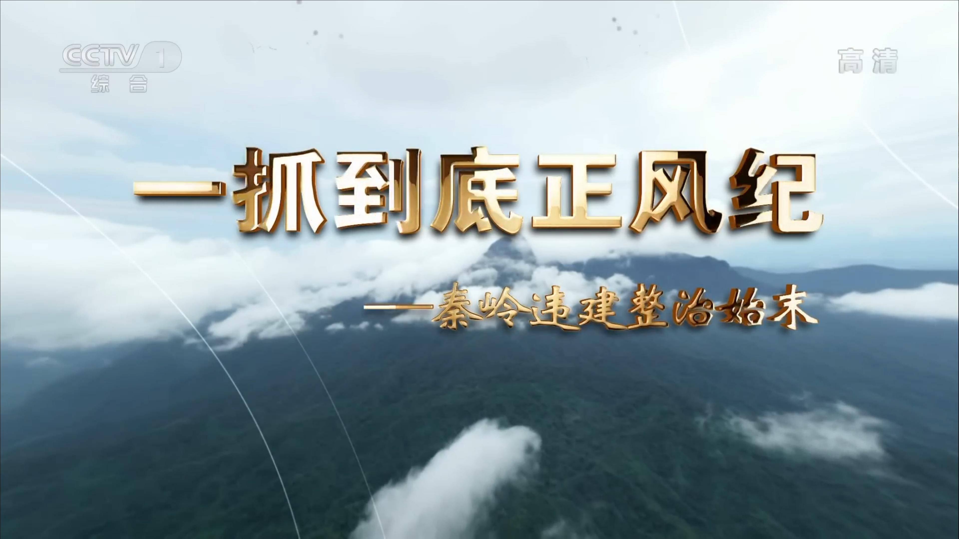 一抓到底正风纪—秦岭违建整治始末