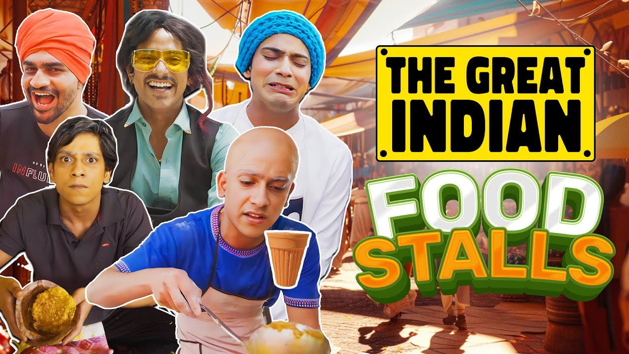 The Great Indian Food Stalls