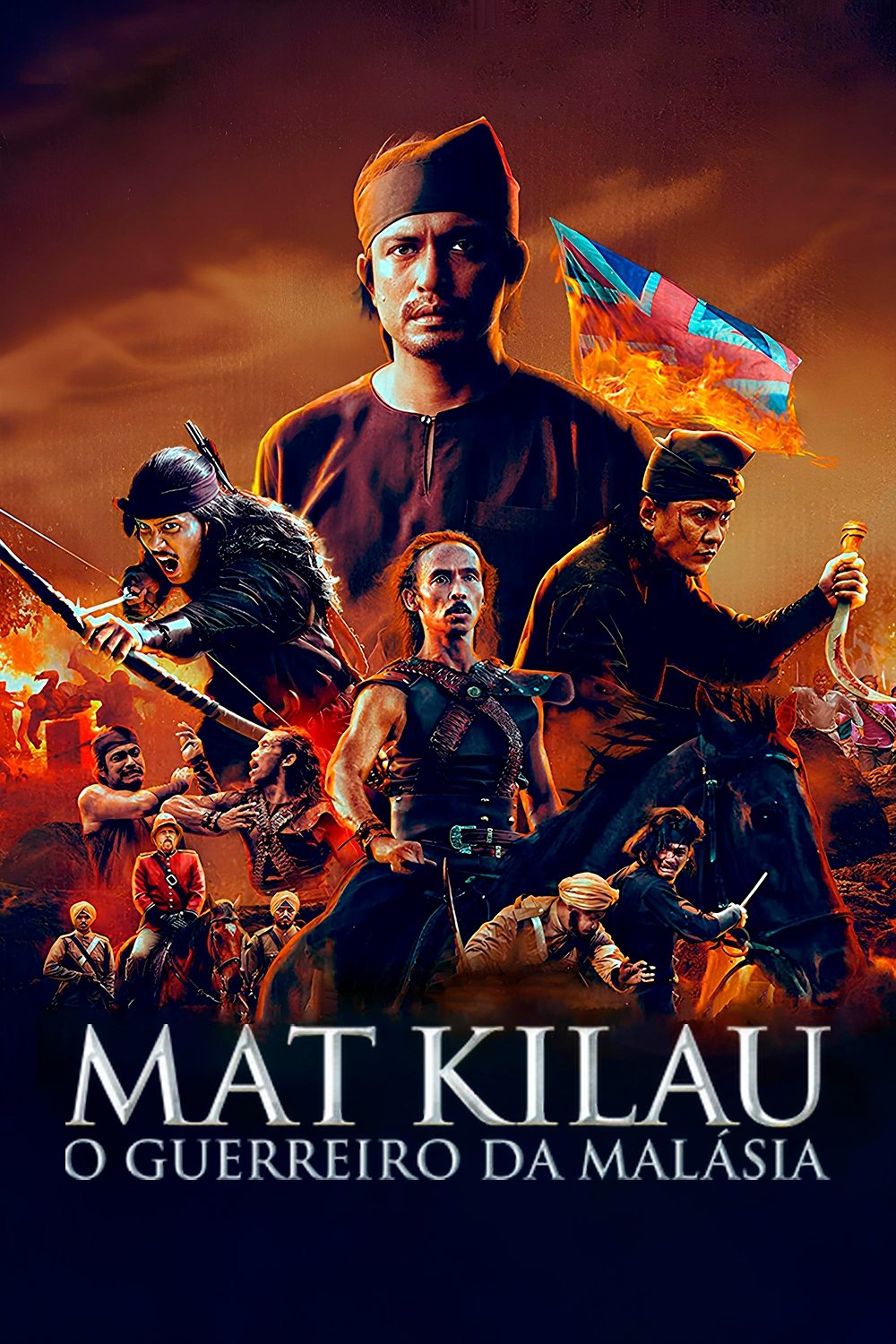 Poster de Mat Kilau: O Guerreiro da Malásia