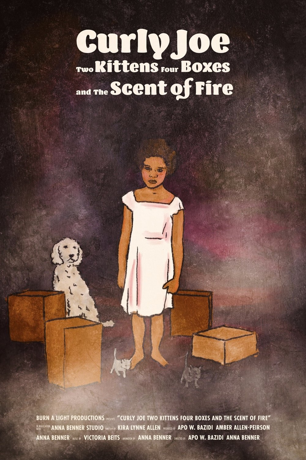 Poster de Curly Joe, Two Kittens, Four Boxes, and the Scent of Fire
