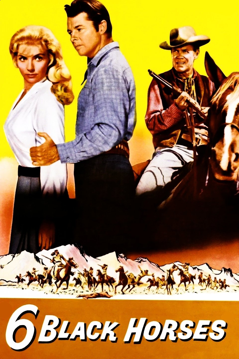 Poster de Six Black Horses