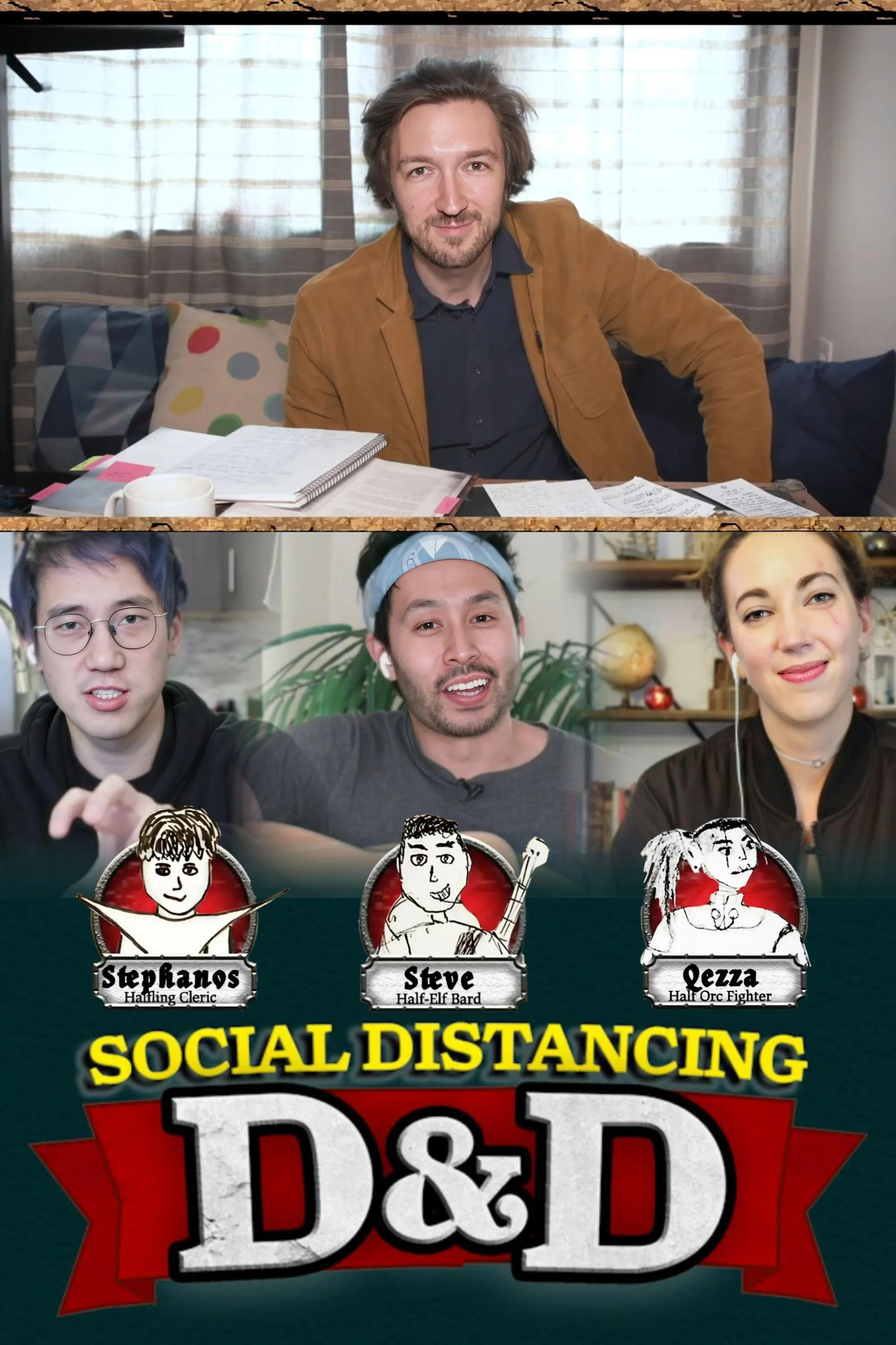 Poster de Social Distancing & D&D