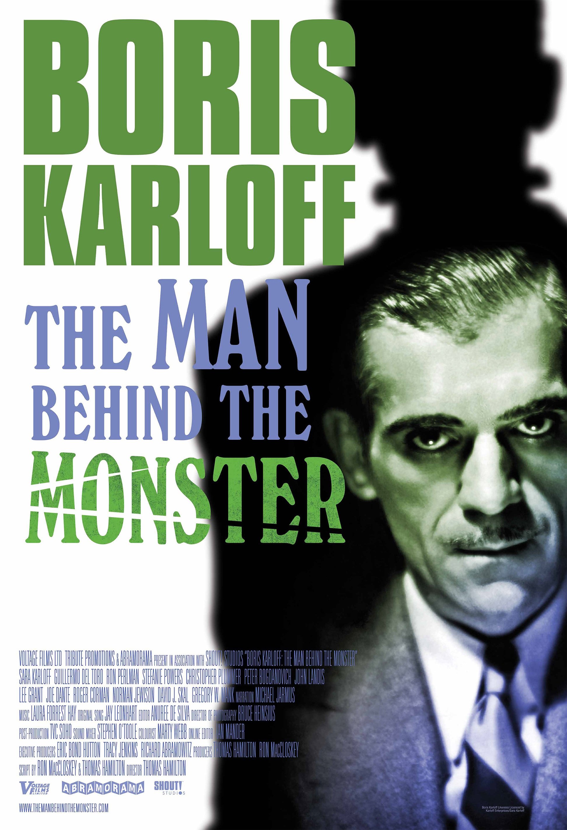 Boris Karloff: The Man Behind The Monster poster Boris Karloff: The Man Behind The Monster poster