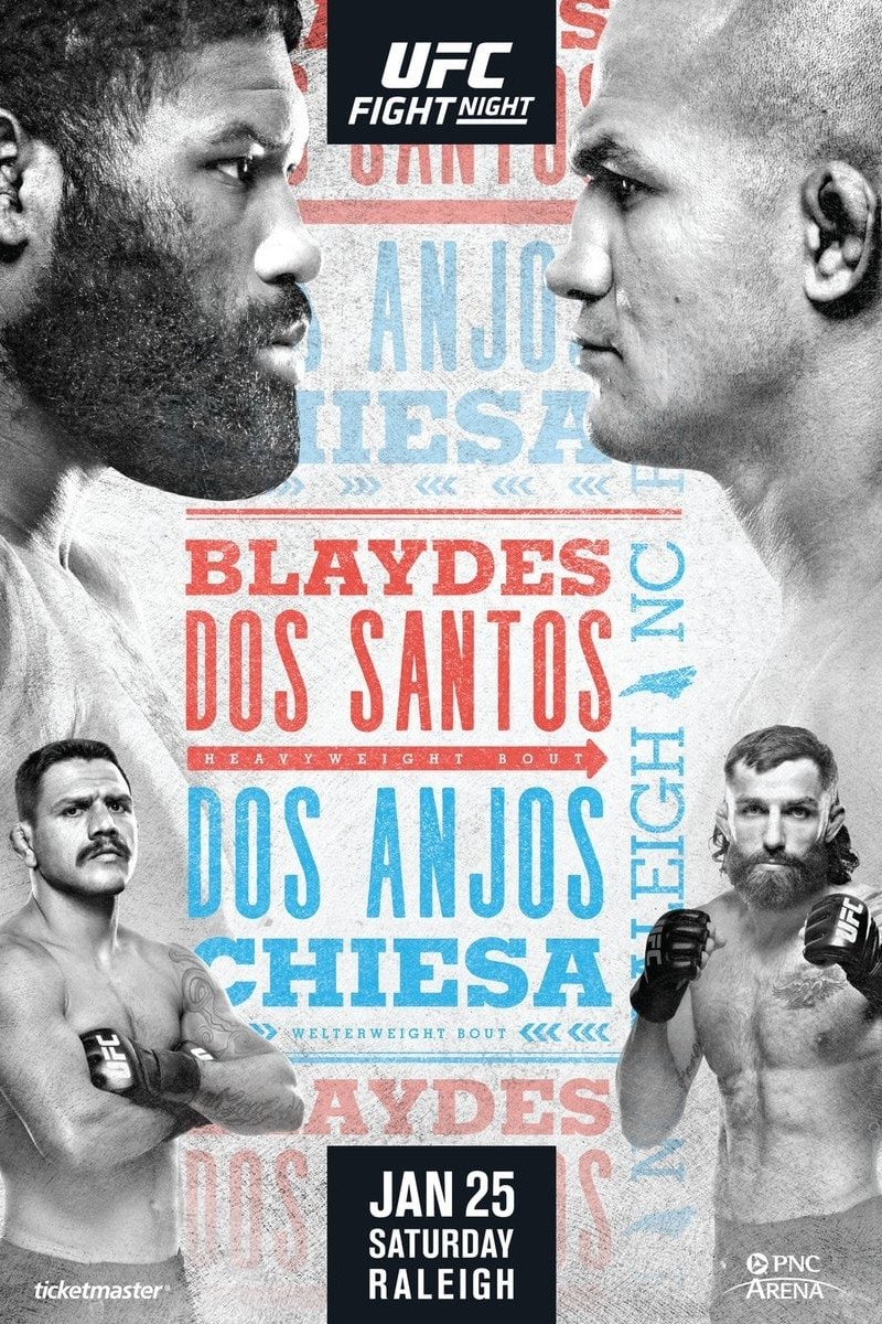 Poster de UFC Fight Night 166: Blaydes vs. Dos Santos