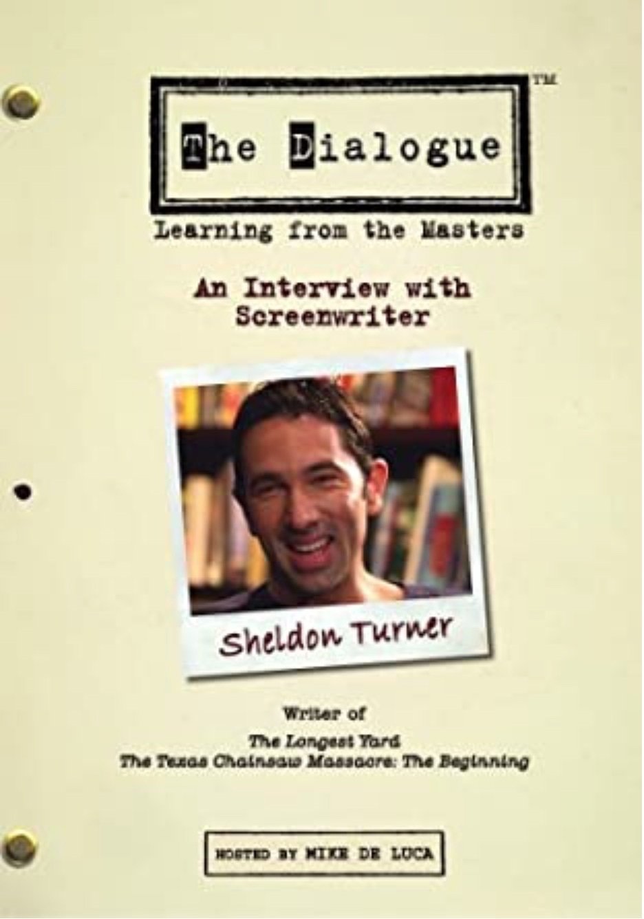 Poster de The Dialogue: An Interview with Screenwriter Sheldon Turner