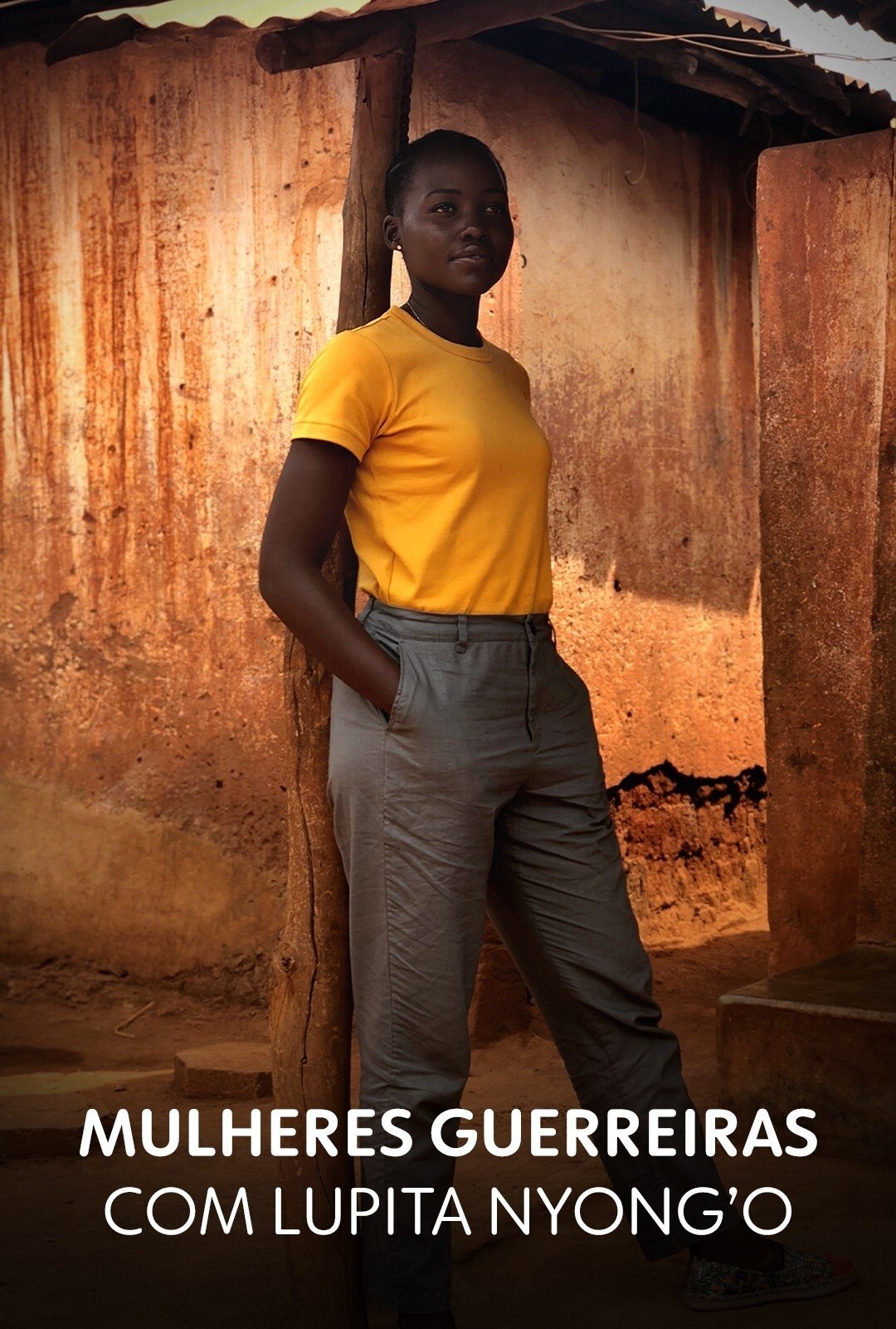 Poster de Mulheres Guerreiras com Lupita Nyong'o