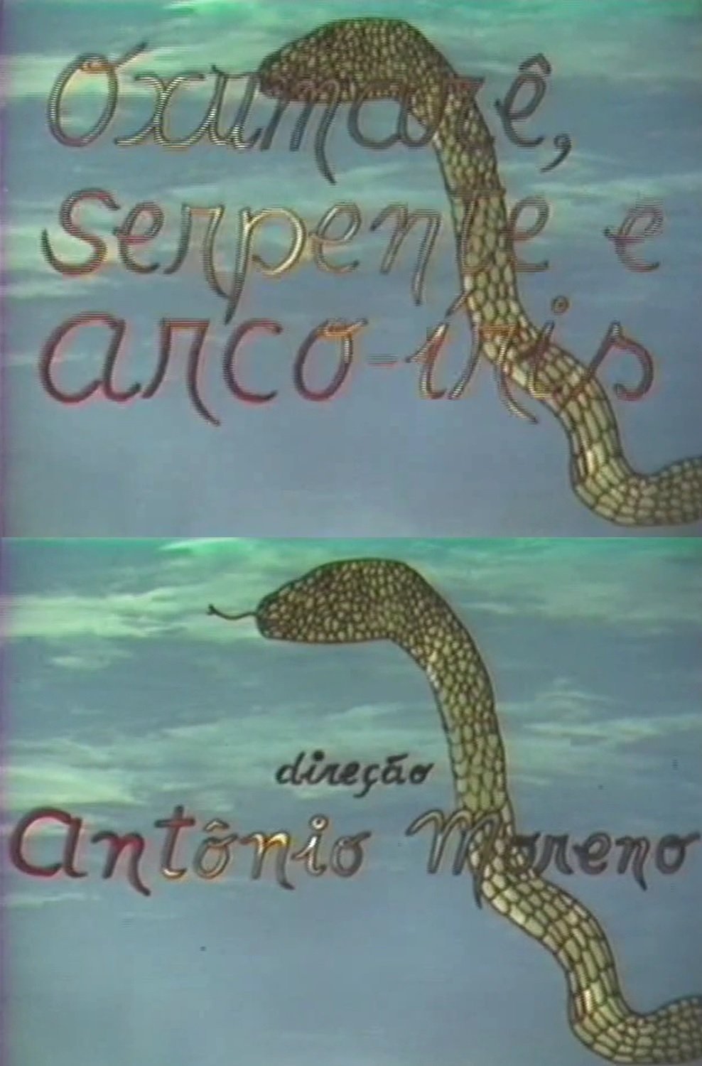 Poster de Oxumarê, Serpente e Arco-Íris