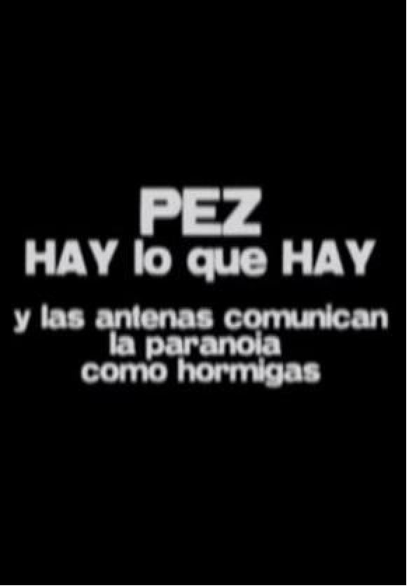Poster de Hay lo que hay - Y las antenas comunican la paranoia como hormigas