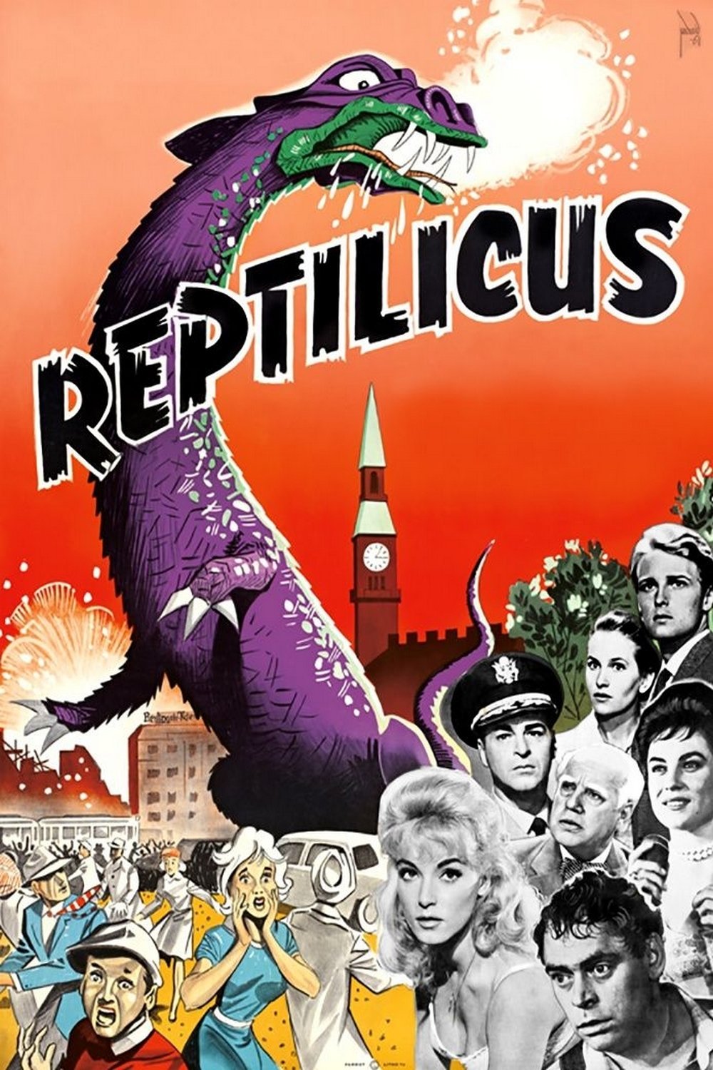 Poster de Reptilicus