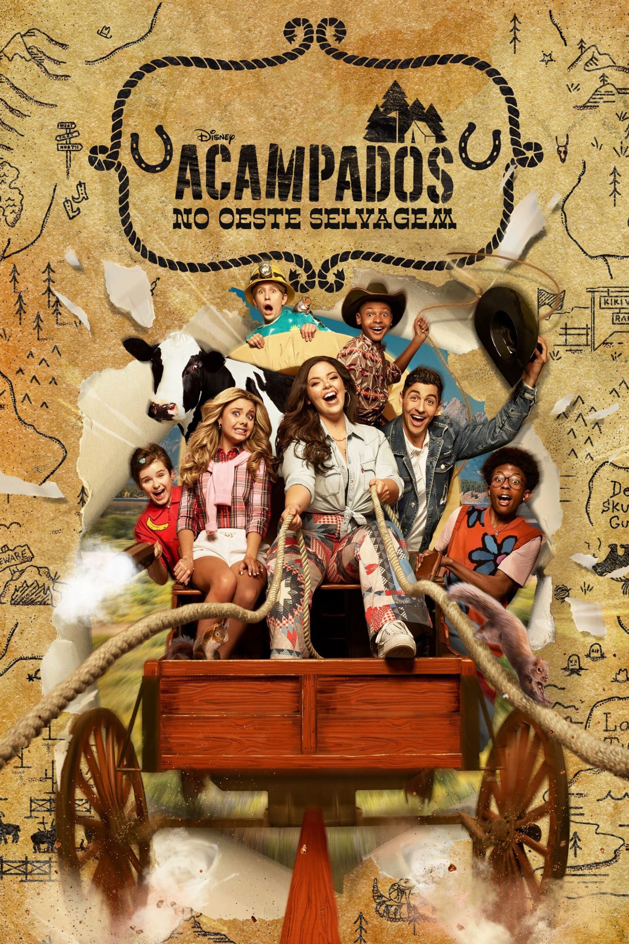 Poster de Acampados no Oeste Selvagem