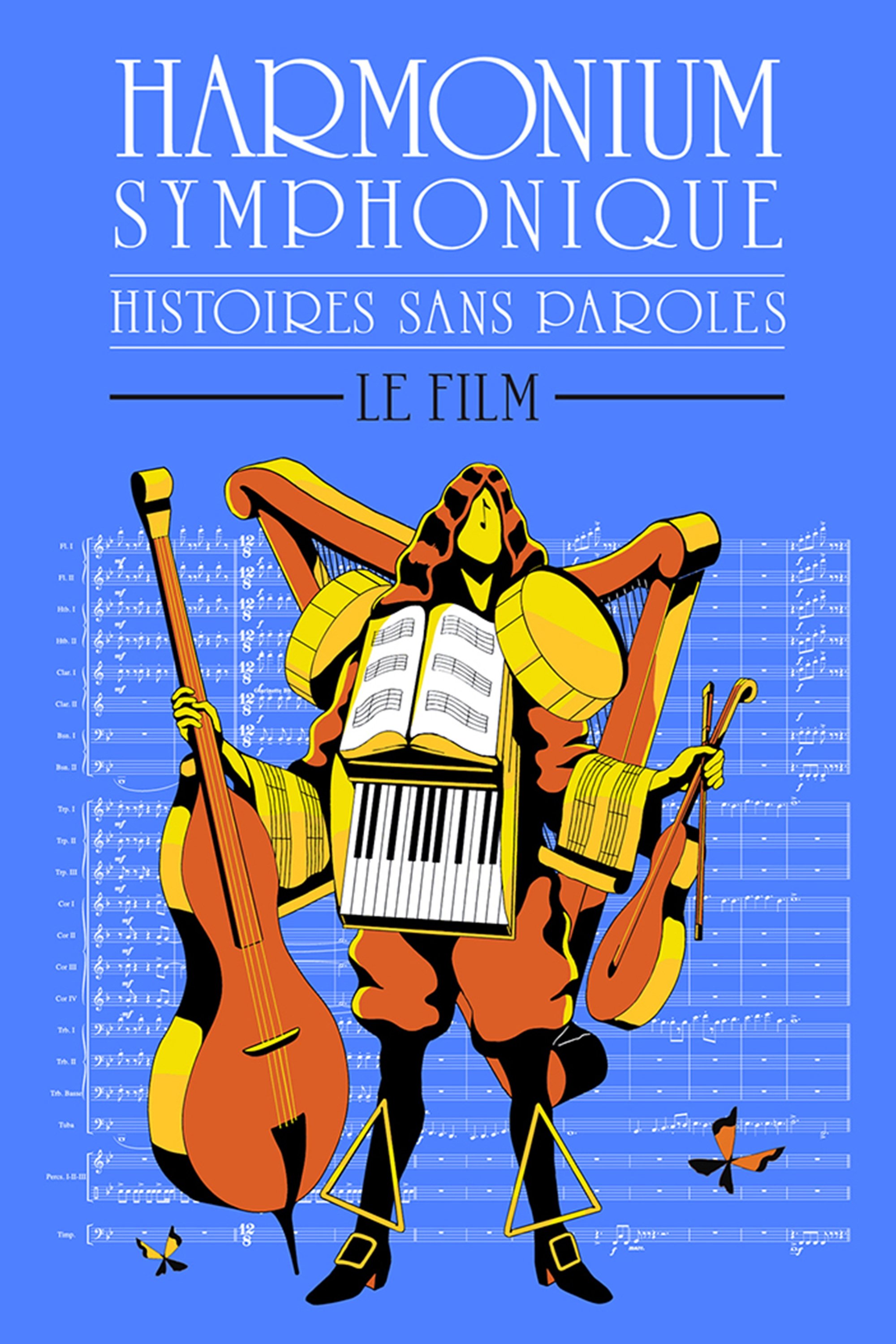 Poster de Histoires sans paroles: Harmonium Symphonique – Le film