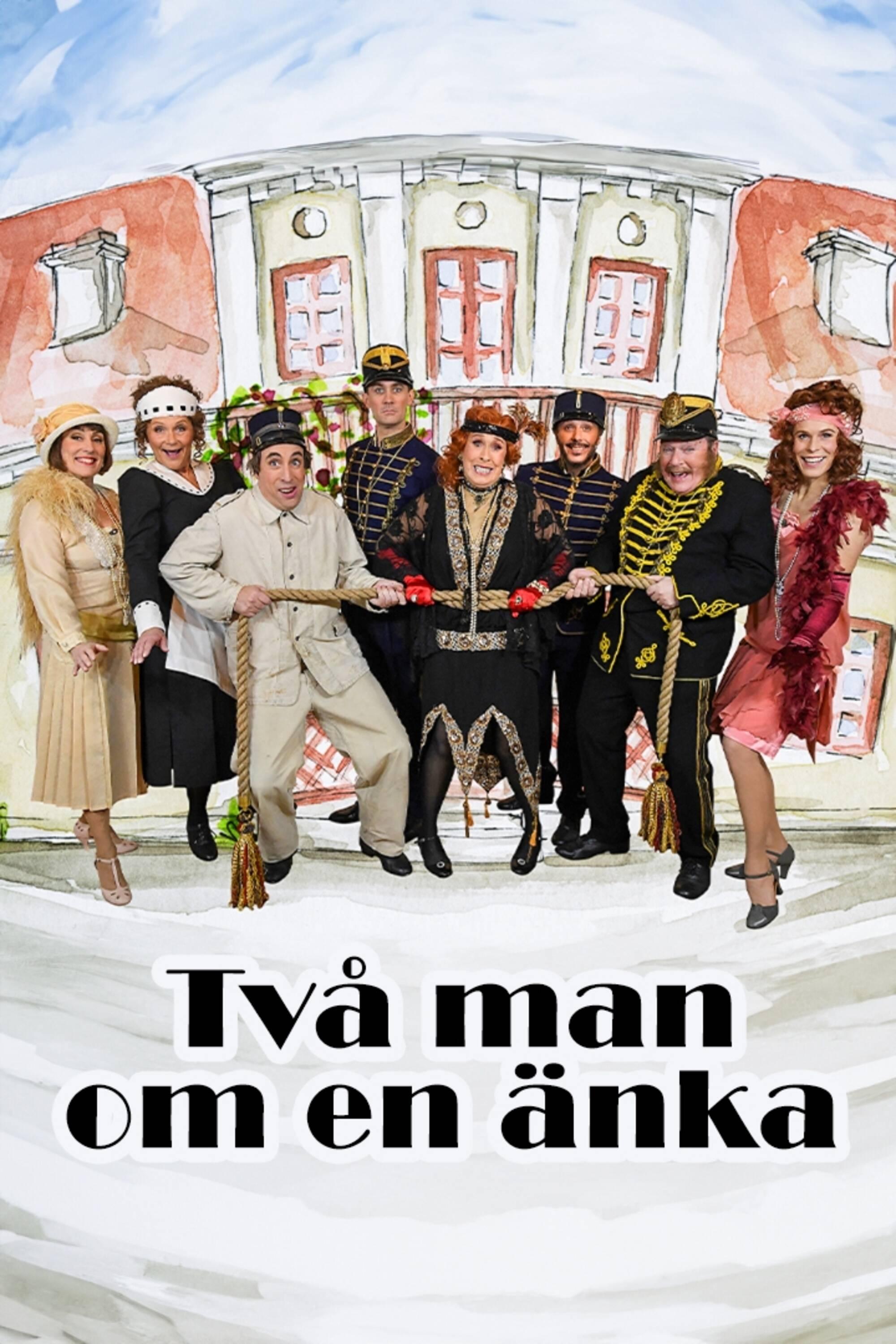 Affiche du film Två man om en änka