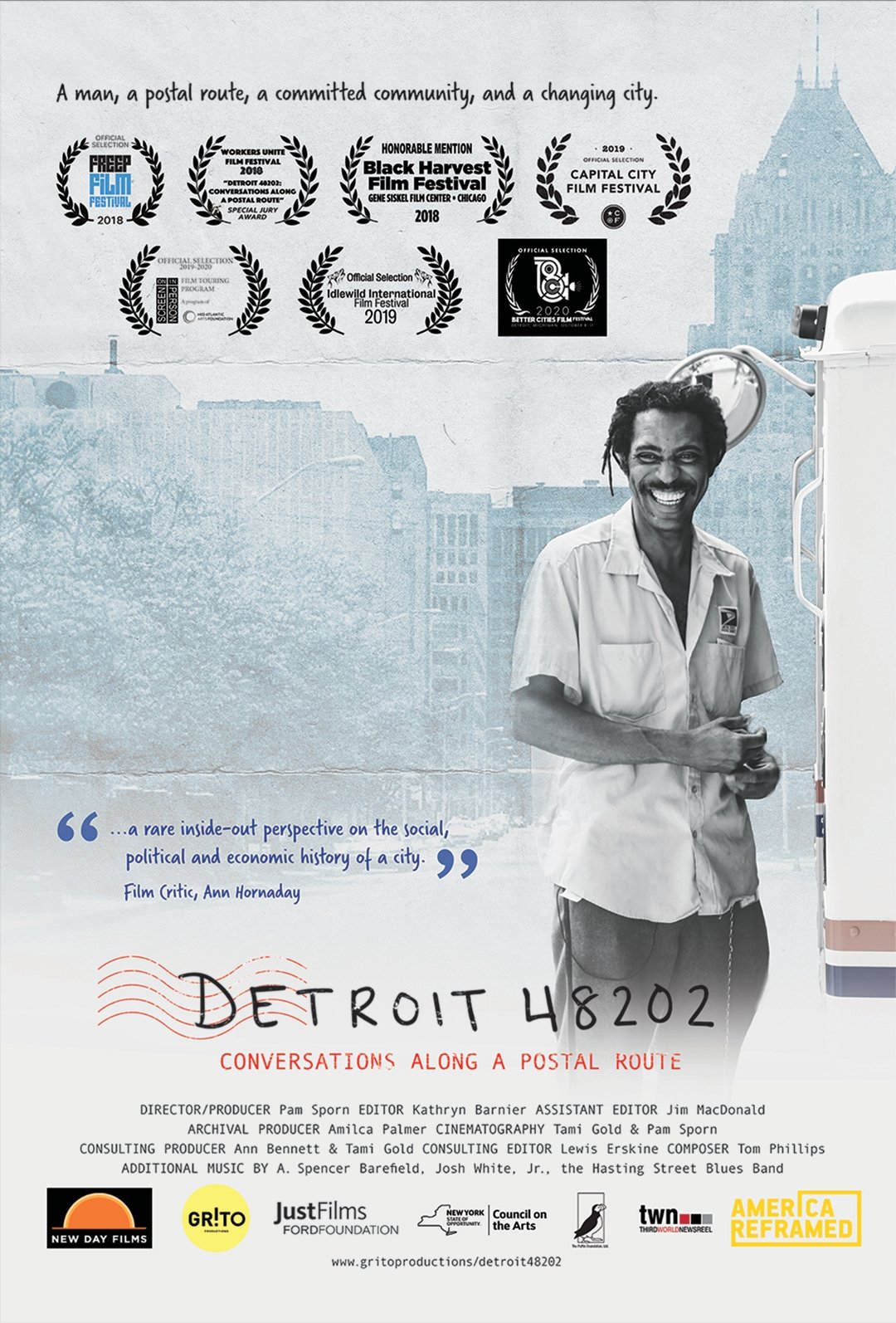 Poster de Detroit 48202: Conversations Along a Postal Route
