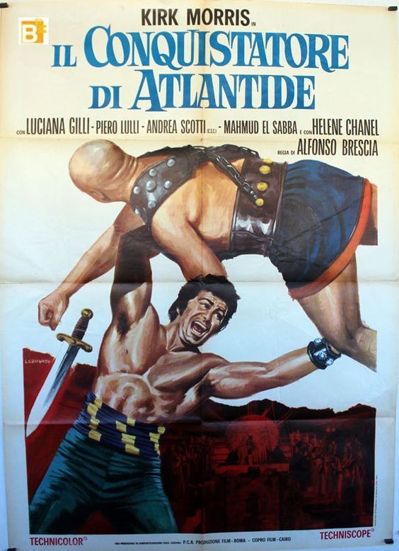 Poster de Il conquistatore di Atlantide