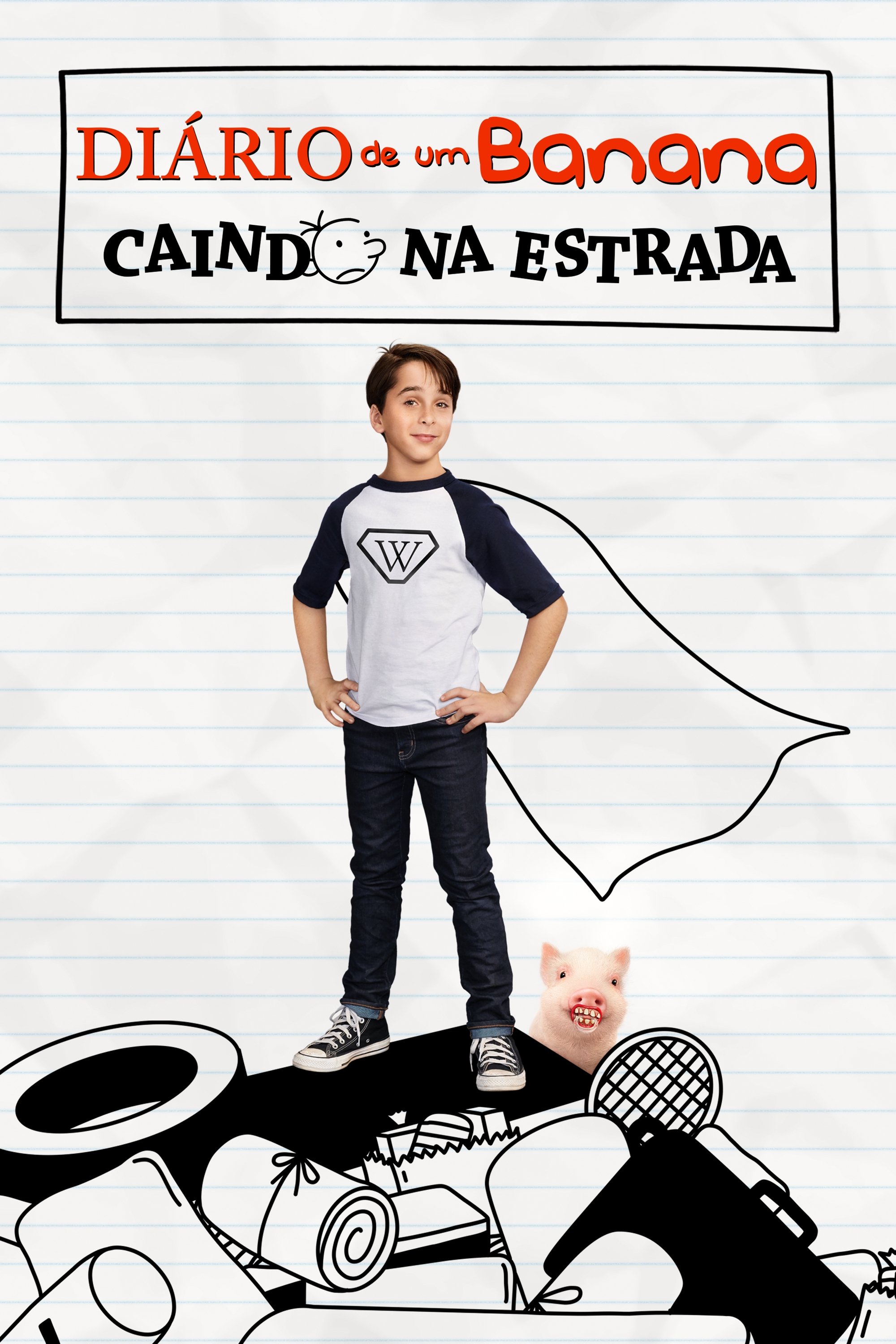 Poster de Diário de um Banana: Caindo na Estrada