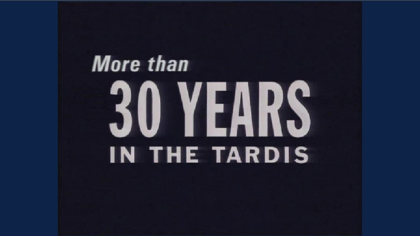 More Than 30 Years in the TARDIS