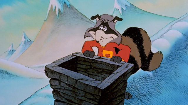 The Christmas Raccoons