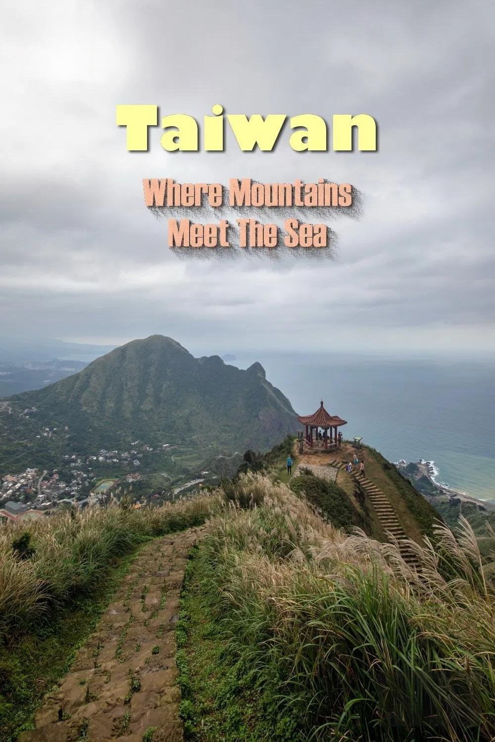 Poster de Taiwan, Where Mountains Meet the Sea