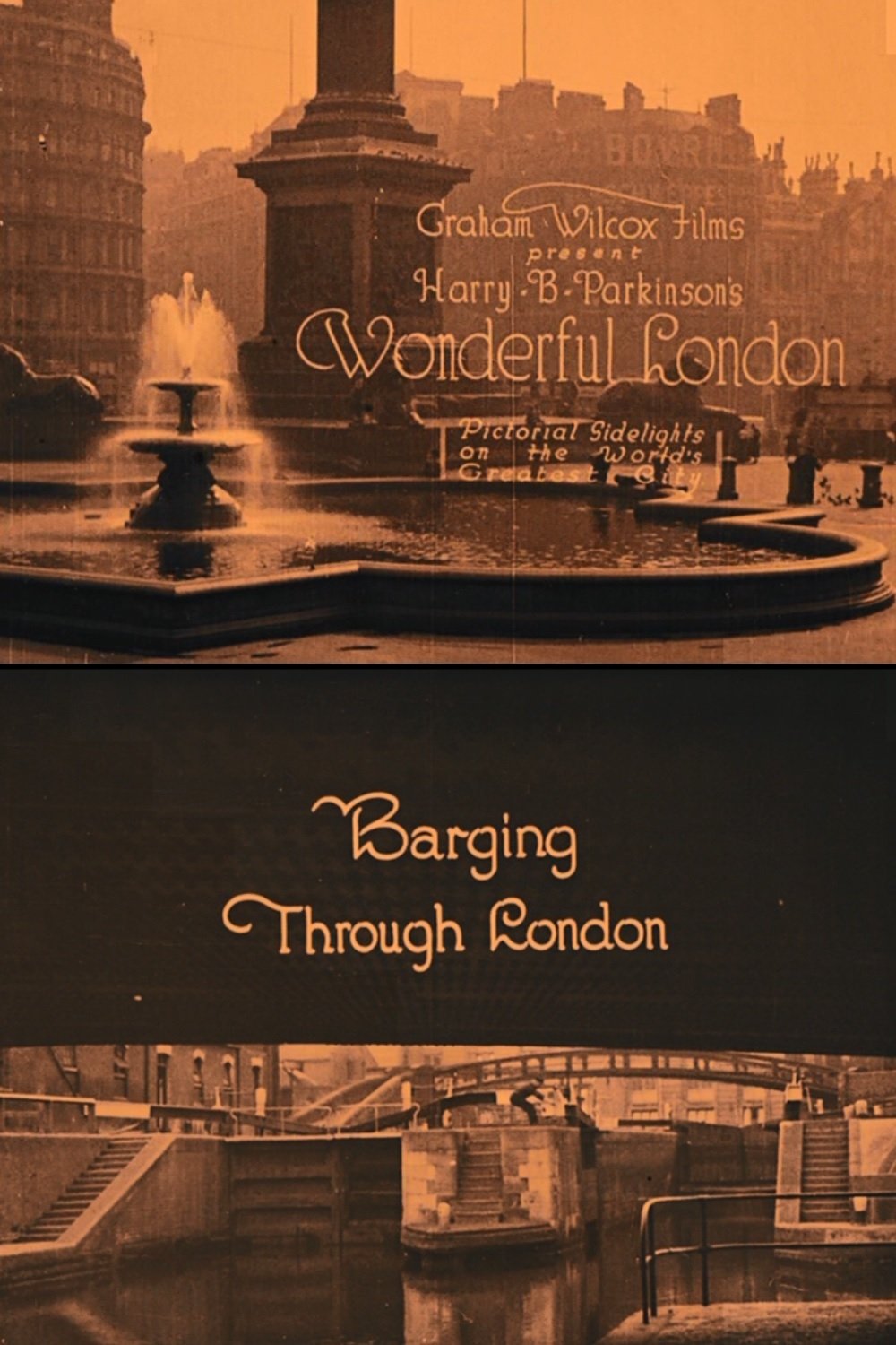 Poster de Wonderful London: Barging Through London
