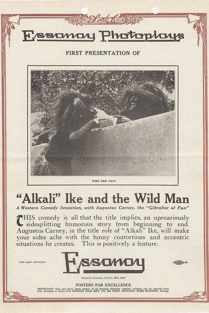 Alkali Ike and the Wildman Poster