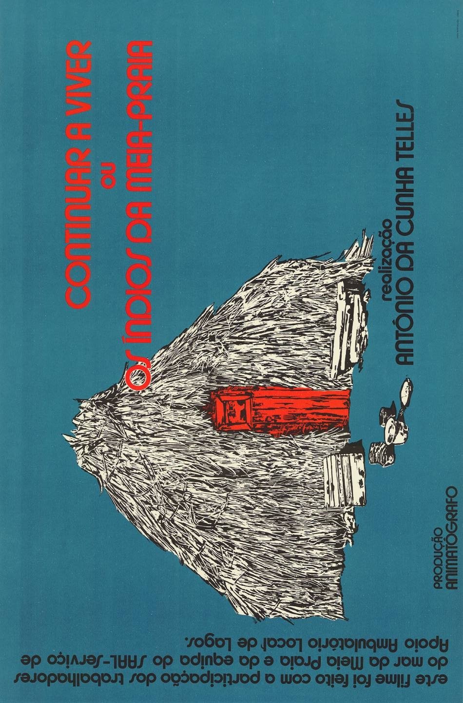 Poster de Continuar a Viver ou Os Índios da Meia-Praia