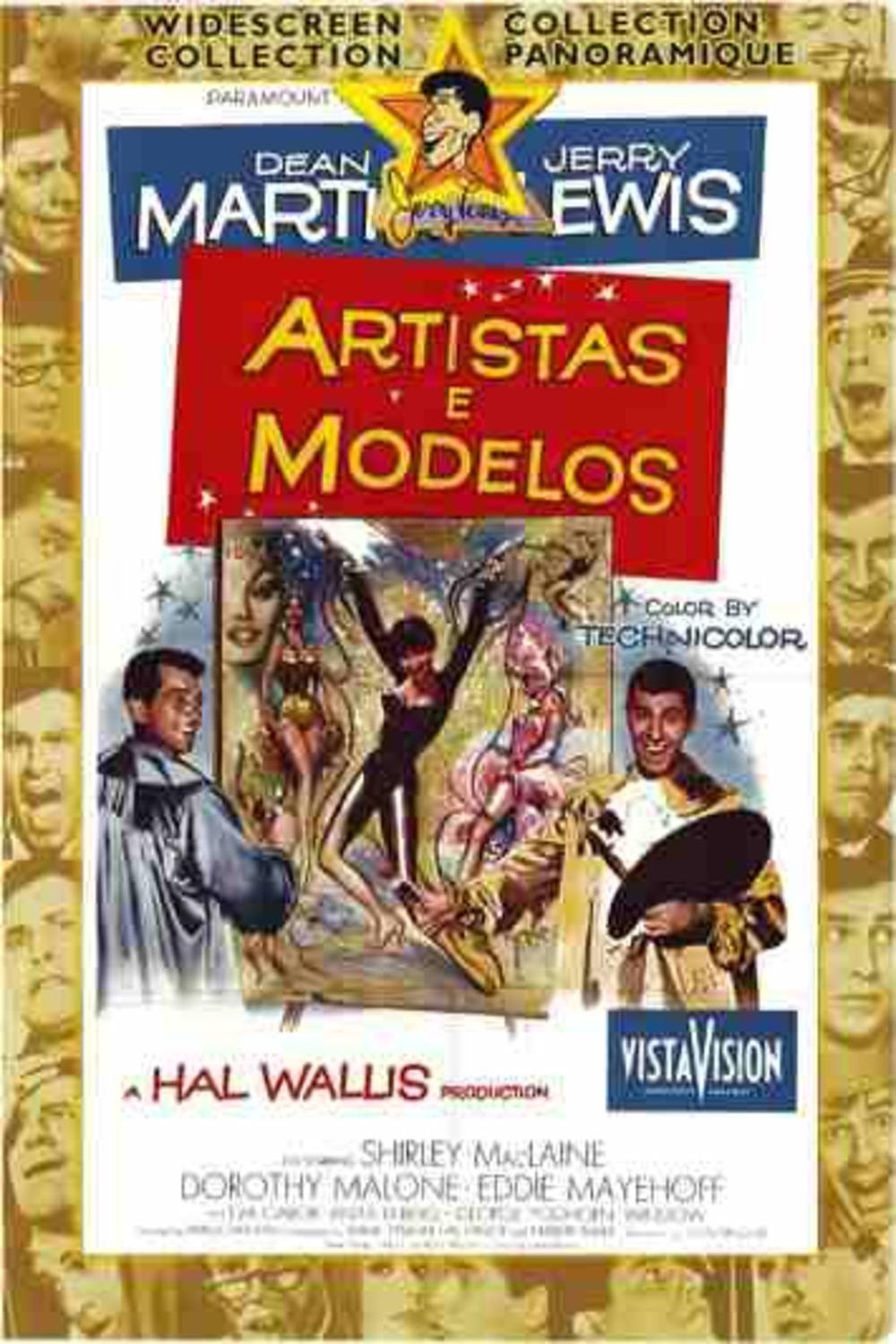Poster de Artistas e Modelos