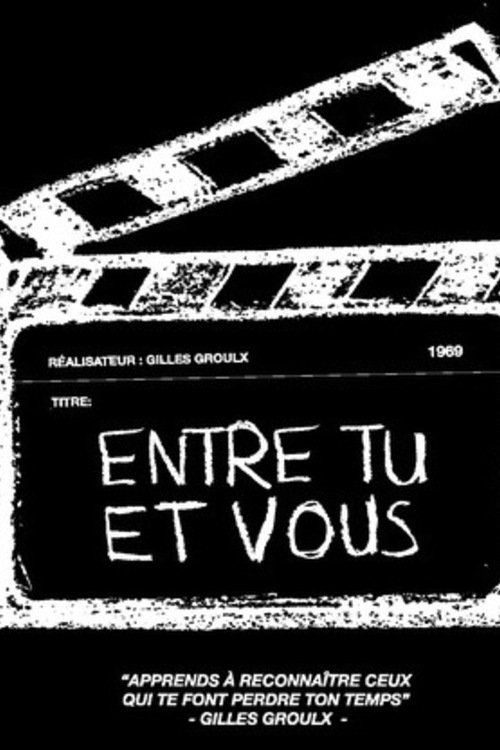 Poster de Entre tu et vous