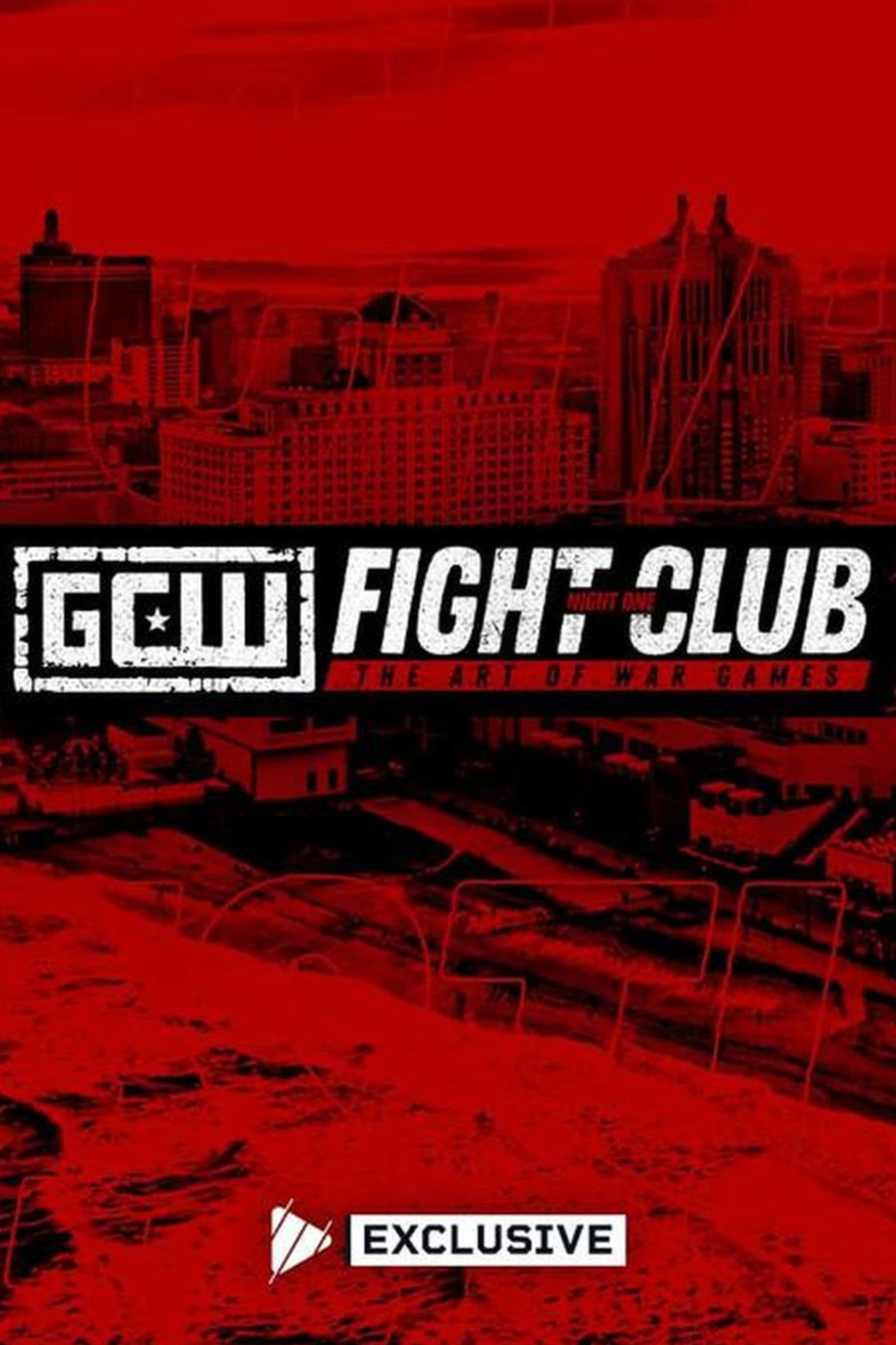 Poster de GCW Fight Club 2024 - Night 1: The Art Of War Games