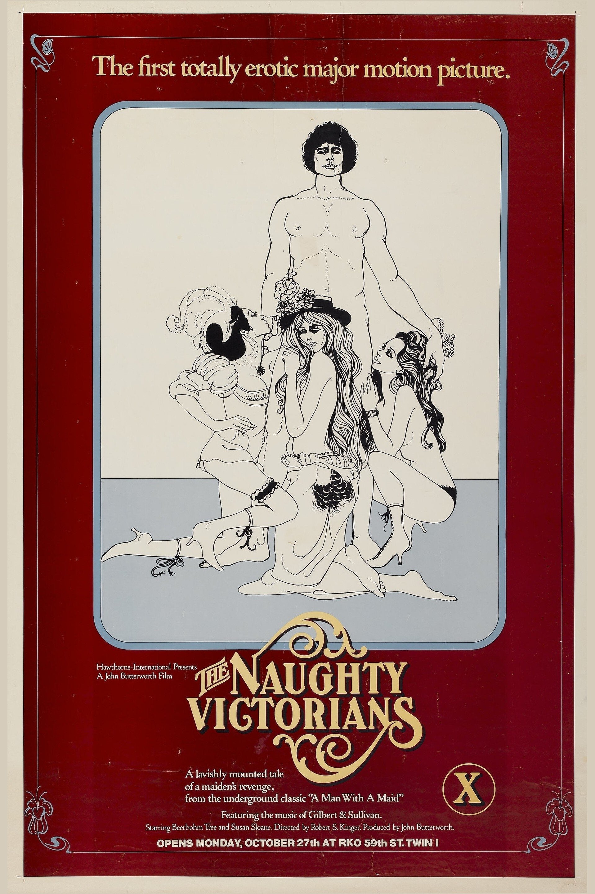 Poster de The Naughty Victorians: An Erotic Tale of a Maiden's Revenge