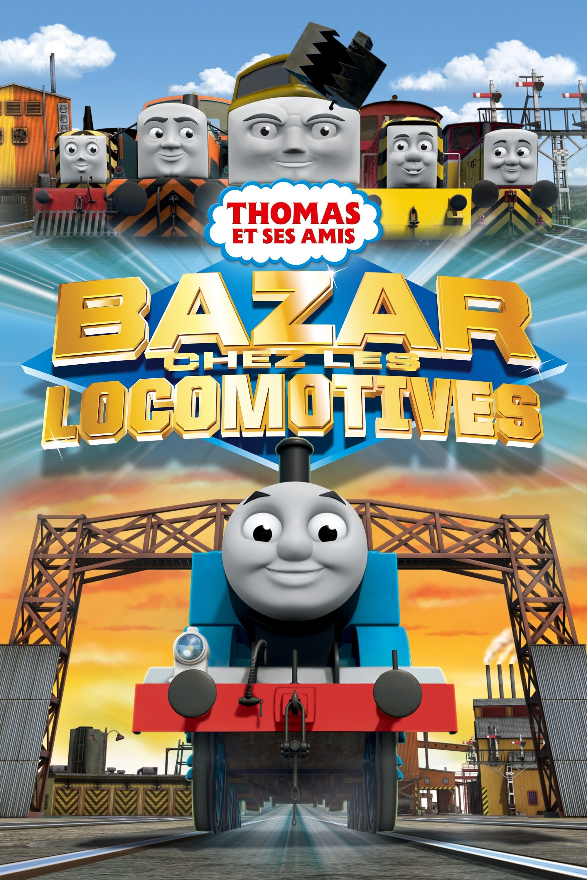 Affiche du film Thomas et ses amis : Bazar chez les locomotives