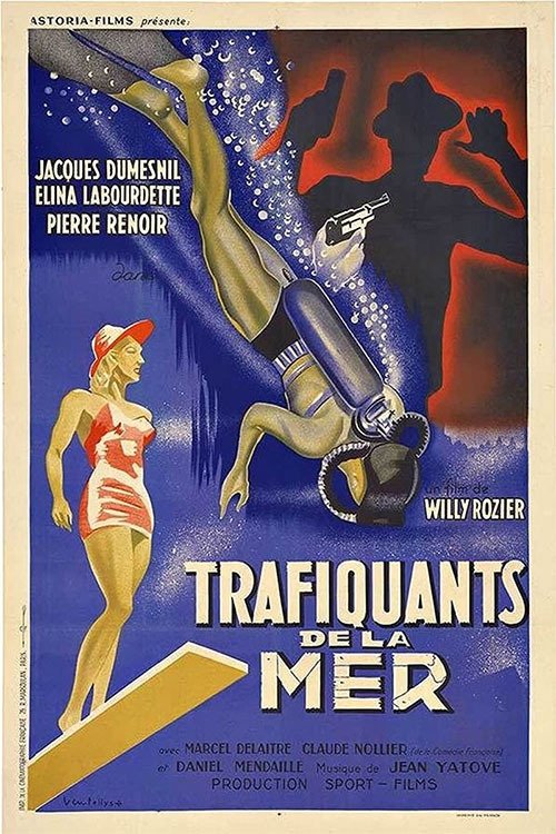 Affiche du film Trafiquants de la mer