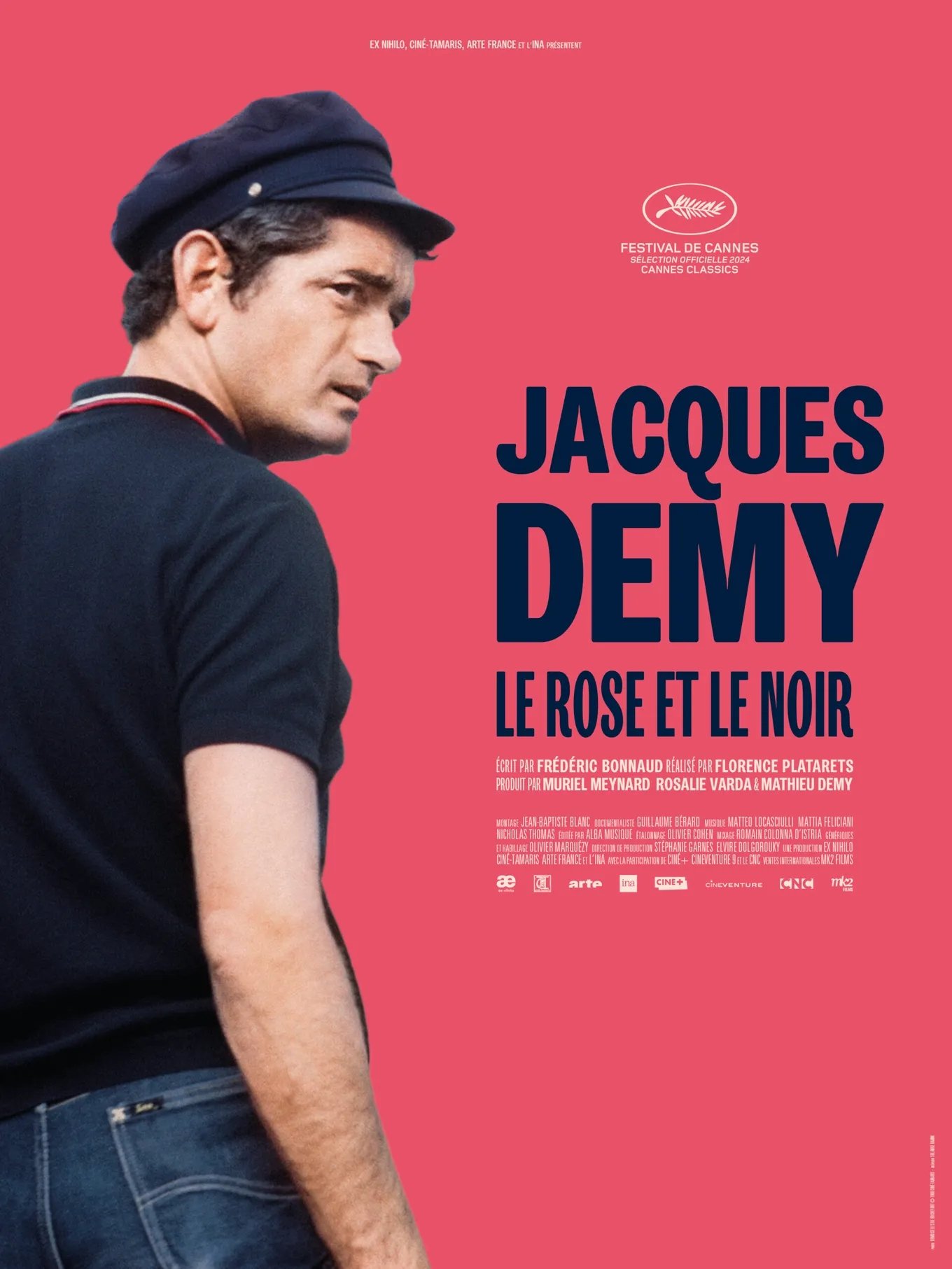 Poster de Jacques Demy, le rose et le noir