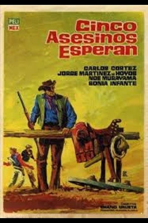 Poster de Cinco asesinos esperan