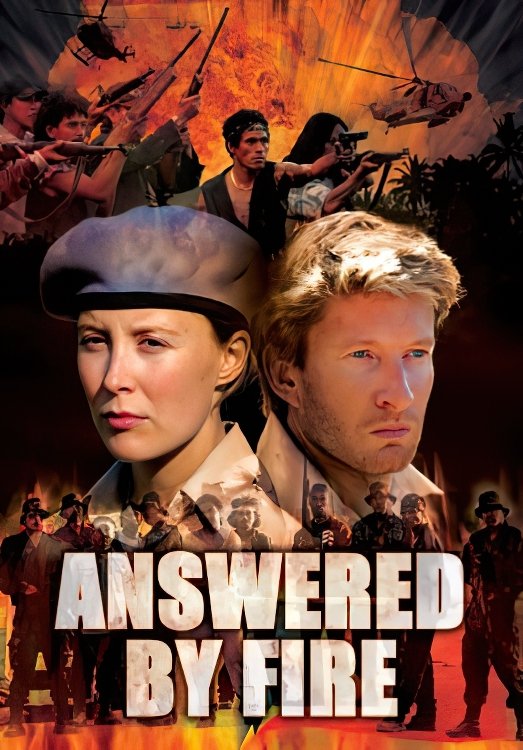 Affiche du film Answered by Fire