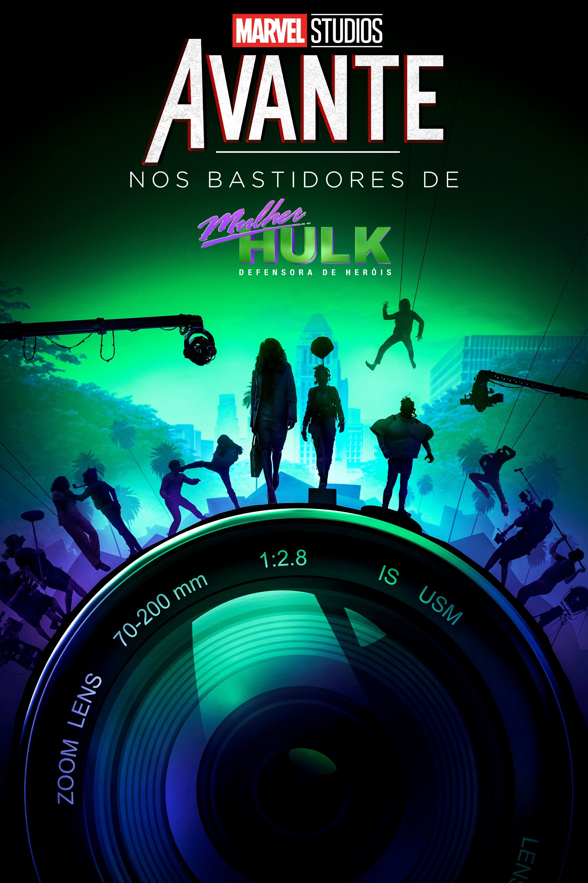 Poster de Nos Bastidores de Mulher-Hulk: Defensora de Heróis