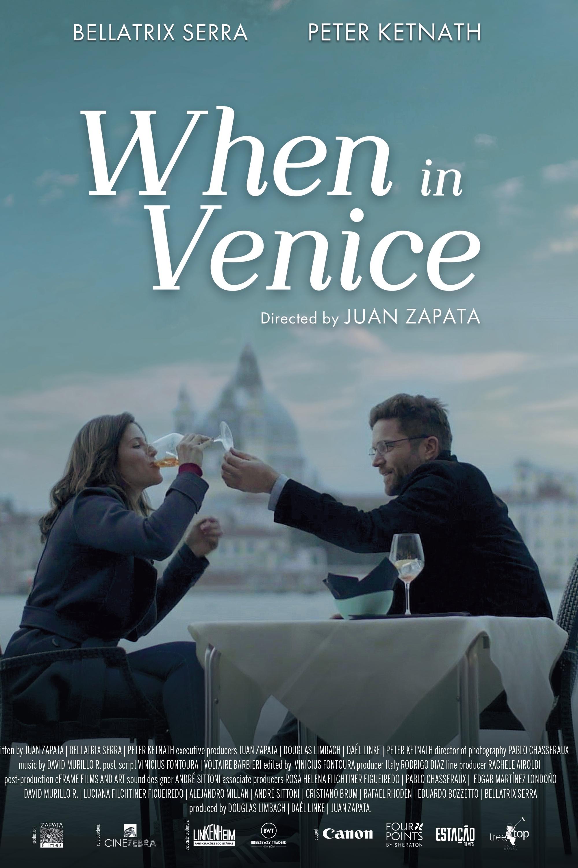 Poster de Uma Vez em Veneza