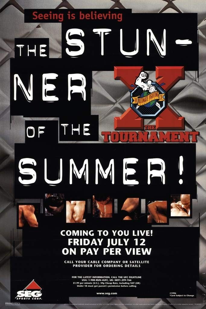 Poster de UFC 10: The Tournament