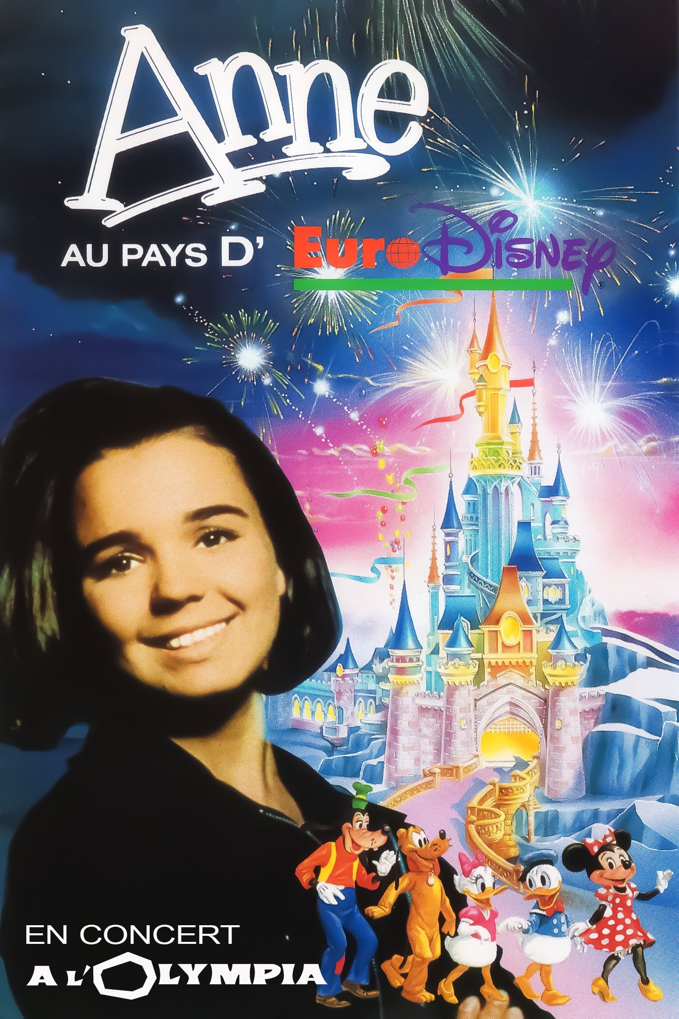 Poster de Anne au Pays d'Euro Disney