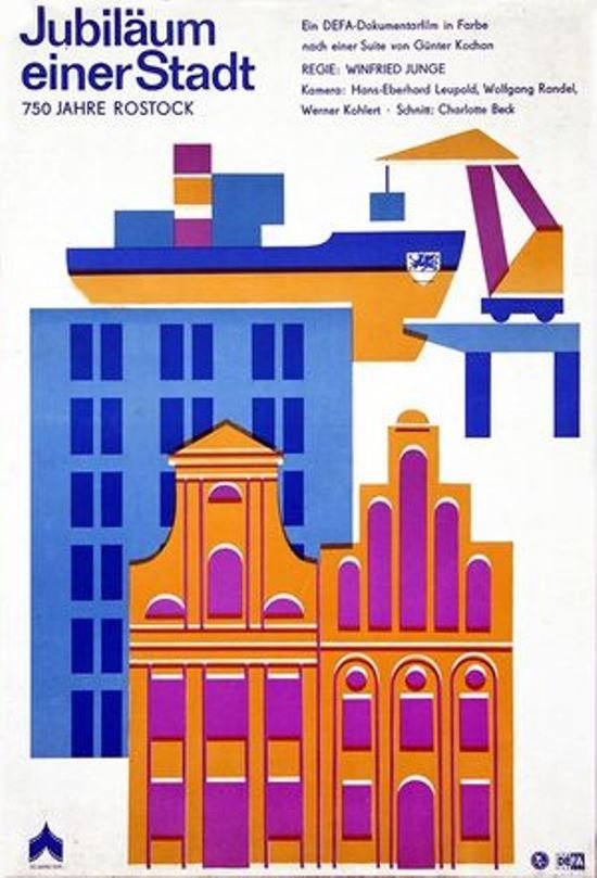 Poster de Jubiläum einer Stadt - 750 Jahre Rostock