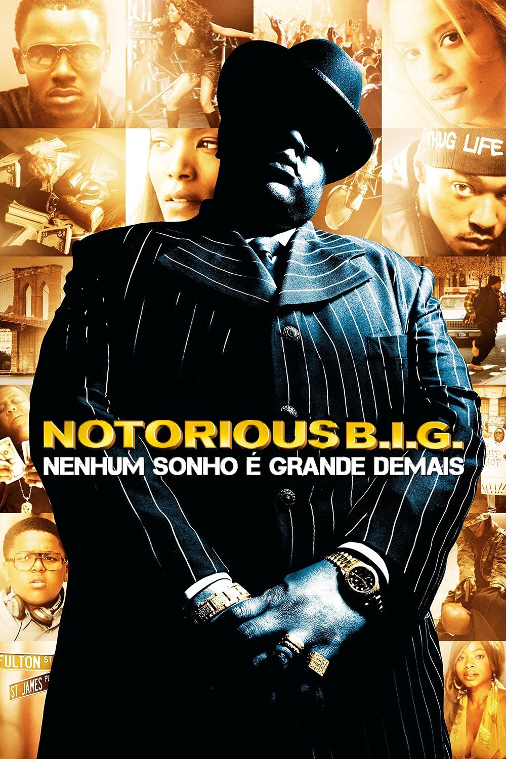 Poster de Notorious B.I.G. - Nenhum Sonho é Grande Demais