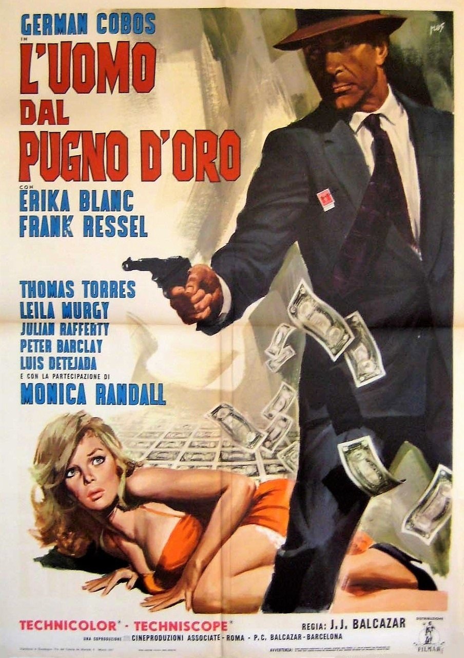 Poster de El hombre del puño de oro